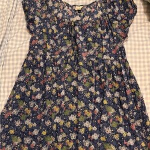 Universal Thread Navy Floral Skirt